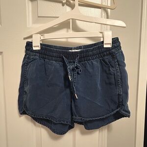 H&M Blue “Denim” Shorts with Adjustable Fit